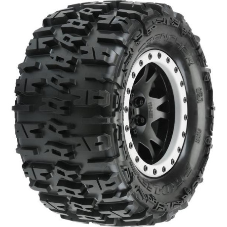 Pro-Line kolo 4.3", pneu Trencher Pro-Loc, disk Impulse H24 černo-šedý (2) (X-Maxx)