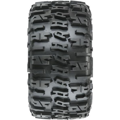 Pro-Line kolo 4.3", pneu Trencher Pro-Loc, disk Impulse H24 černo-šedý (2) (X-Maxx)