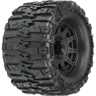 Pro-Line kolo 3.8", pneu Trencher HP Belted, disk Raid H17 černý (2)