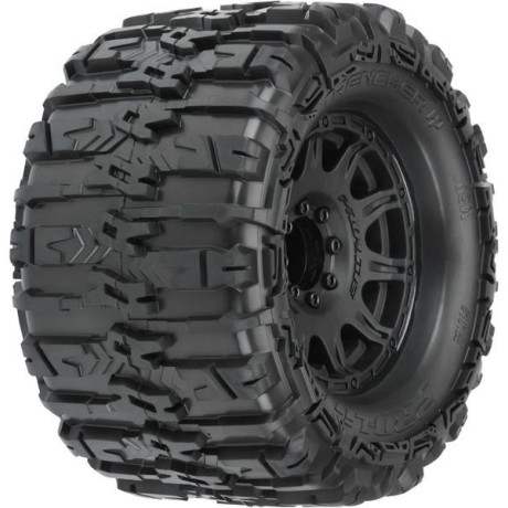 Pro-Line kolo 3.8", pneu Trencher HP Belted, disk Raid H17 černý (2)