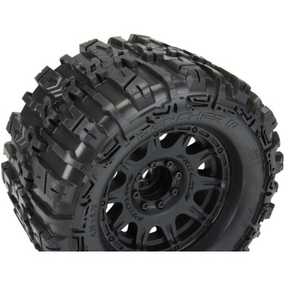 Pro-Line kolo 3.8", pneu Trencher HP Belted, disk Raid H17 černý (2)