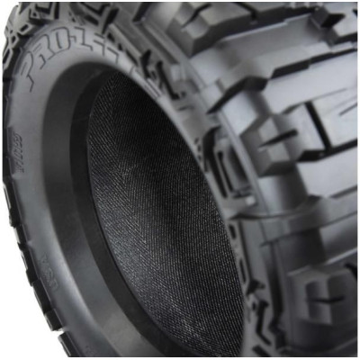 Pro-Line kolo 3.8", pneu Trencher HP Belted, disk Raid H17 černý (2)