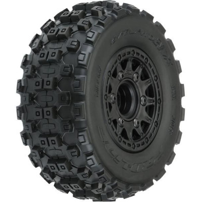 Pro-Line kolo 2.2/3.0", pneu Badlands MX M2, disk Raid H12 černý (2)