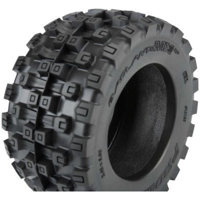 Pro-Line kolo 3.8", pneu Badlands MX38 HP Belted, disk Raid H17 černý (2)