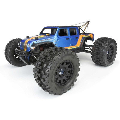 Pro-Line kolo 3.8", pneu Badlands MX38 HP Belted, disk Raid H17 černý (2)