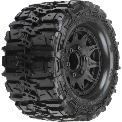 Pro-Line kolo 2.8", pneu Trencher HP Belted, disk Raid H12 černý (2)