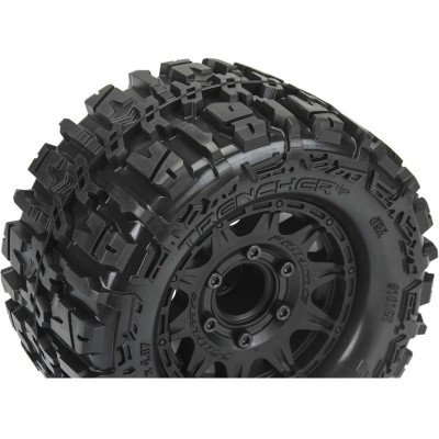 Pro-Line kolo 2.8", pneu Trencher HP Belted, disk Raid H12 černý (2)