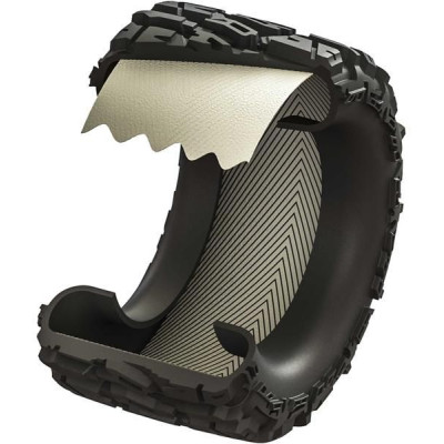 Pro-Line kolo 2.8", pneu Trencher HP Belted, disk Raid H12 černý (2)