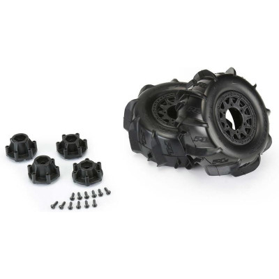 Pro-Line kolo 2.2/3.0", pneu Dumont, disk Raid H12 černý (2)