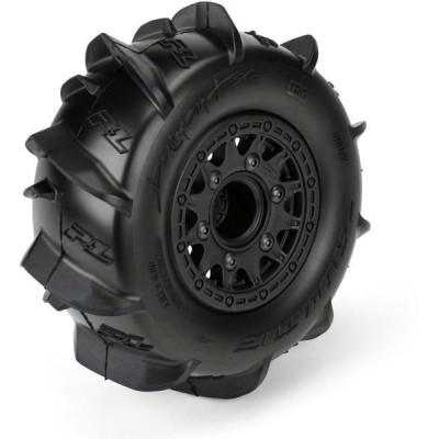 Pro-Line kolo 2.2/3.0", pneu Dumont, disk Raid H12 černý (2)