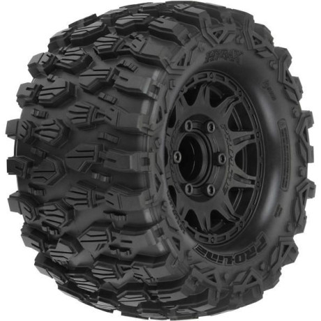 Pro-Line kolo 2.8", pneu Hyrax, disk Raid H12 černý (2)