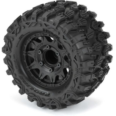 Pro-Line kolo 2.8", pneu Hyrax, disk Raid H12 černý (2)