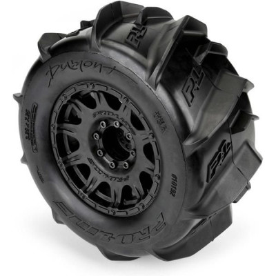 Pro-Line kolo 3.8", pneu Dumont, disk Raid H17 černý (2)