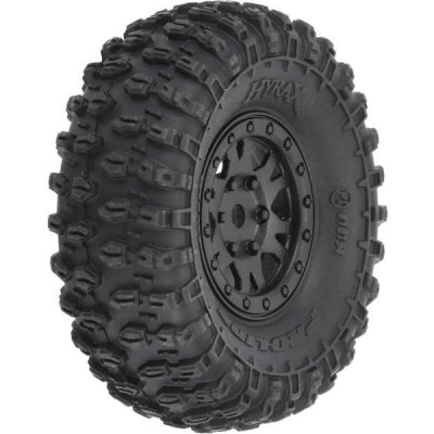 Pro-Line kolo 1:24, pneu Hyrax, disk Impulse H7 černý (4)