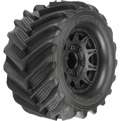 Pro-Line kolo 2.8", pneu Demolisher, disk Raid H12 černý (2)