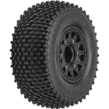 Pro-Line kolo 2.2/3.0", pneu Gladiator M2, disk Raid H12 černý (2)