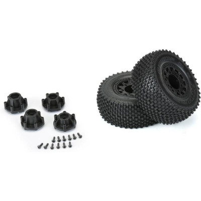 Pro-Line kolo 2.2/3.0", pneu Gladiator M2, disk Raid H12 černý (2)