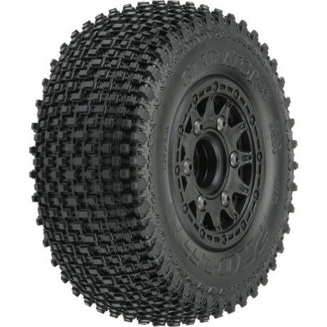 Pro-Line kolo 2.2/3.0", pneu Gladiator M3, disk Raid H12 černý (2)