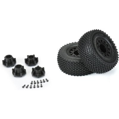 Pro-Line kolo 2.2/3.0", pneu Gladiator M3, disk Raid H12 černý (2)