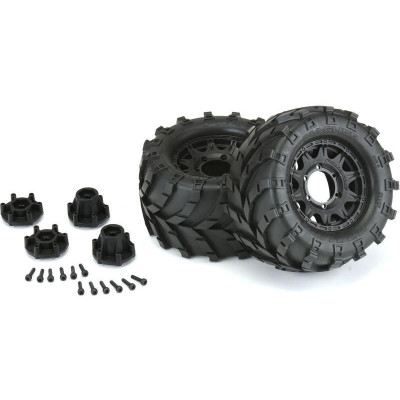 Pro-Line kolo 2.8", pneu Masher, disk Raid H12 černý (2)