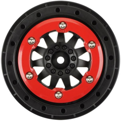 Pro-Line disk 2.2/3.0" F-11 H12 červeno-černý (2)