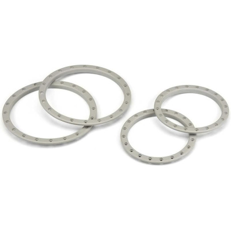 Pro-Line kroužky Beadlock 4.3" Impulse Pro-Loc šedý (2)