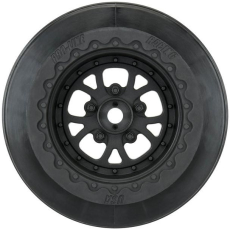 Pro-Line disk 2.2/3.0" Pomona Drag Spec zadní H12 černý (2)