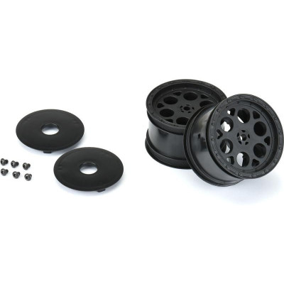 Pro-Line disk 2.2" Showtime zadní H12 černý (2)