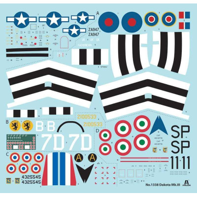 Model Kit letadlo 1338 - DAKOTA Mk.III (1:72)