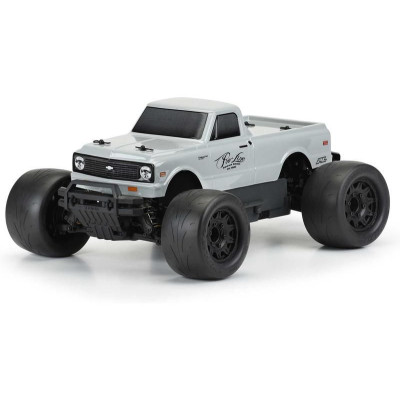 Pro-Line karosérie 1:10 Chevrolet C-10 1972 šedá (Stampede, Granite)