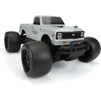 Pro-Line karosérie 1:10 Chevrolet C-10 1972 šedá (Stampede, Granite)