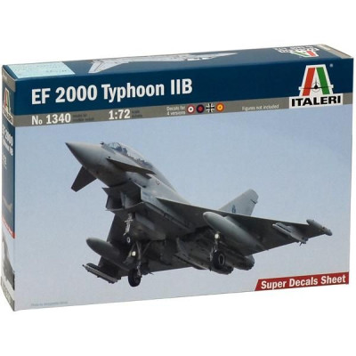 Model Kit letadlo 1340 - EF 2000 TYPHOON with seater (1:72)