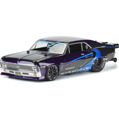 Pro-Line karosérie 1:10 Chevrolet Nova 1969 čirá (Drag Car)