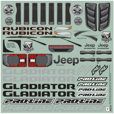 Pro-Line karosérie 1:5 Jeep Gladiator Rubicon (X-Maxx)