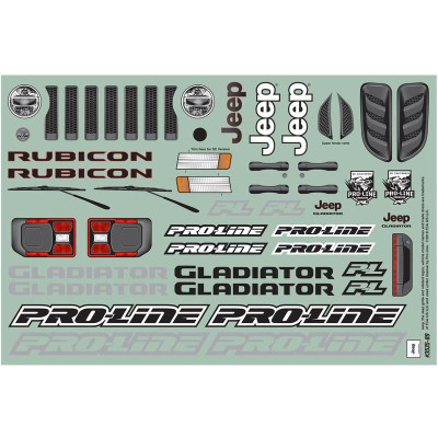 Pro-Line karosérie 1:10 Jeep Gladiator 2020 (Crawler 313mm)