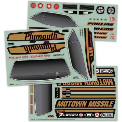 Pro-Line karosérie 1:10 Plymouth Barracuda Motown Missile 1972 (Drag Car)