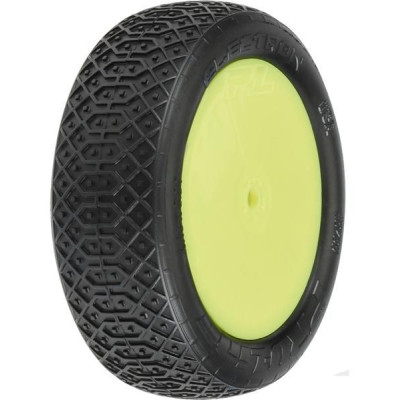 Pro-Line kolo 2.2", pneu Electron MC 2WD Buggy, disk Velocity H12 žlutý - přední (2)