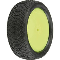 Teljes Pro-Line kerekek RC 1:10-es autómodellekhez. Méret ⌀84x32 mm. A sebességváltó tárcsa sárga színű. Gumiabroncsok Electron MC 4WD 2.2" Buggy - elöl, keverék keménysége MC (Clay). A hordozó 12 mm-es hatszögletű. Zárt cellás betét.