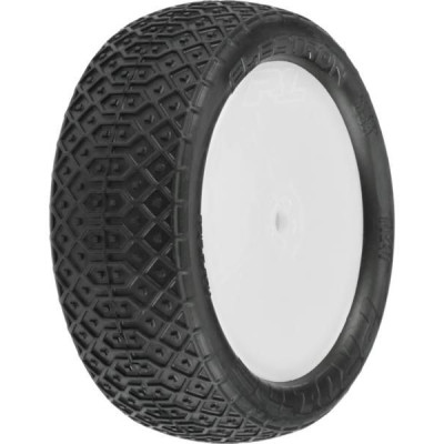 Pro-Line kolo 2.2", pneu Electron MC 4WD Buggy přední, disk Velocity H12 bílý (2)