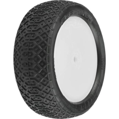 Pro-Line kolo 2.2", pneu Electron MC 4WD Buggy přední, disk Velocity H12 bílý (2)