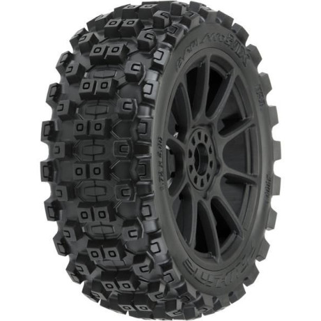 Pro-Line kolo 3.3", pneu Badlands MX M2 Buggy, disk Mach 10 H17 černý (2)