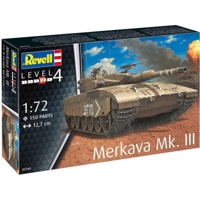 Plastic ModelKit tank 03340 - Merkava Mk.III (1:72)