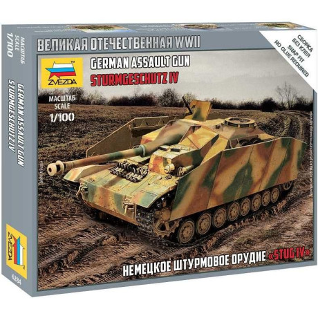 Snap Kit tank 6284 - German StuG IV (1:100)