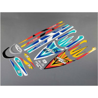 Pótalkatrész a Proboat Sonicwake 36 V2 RC modellhez: matricák T1/T2.