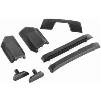 Pótalkatrész a Traxxas Sledge karosszériához (#9511). Karosszéria megerősítés fekete.