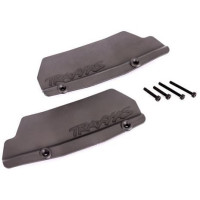 Pótalkatrész a Traxxas Sledge RC modellautóhoz. Traxxas hátsó karvédő fekete (pár).