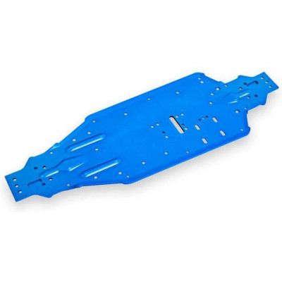 Traxxas šasi hliníkové modře eloxované