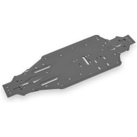 Tuning alkatrész a Traxxas Sledge RC modellautóhoz. Traxxas alváz alumínium titán eloxált.