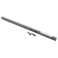 Tuning alkatrész a Traxxas Sledge RC modellautóhoz. Traxxas alumínium központi merevítő szürke eloxált.