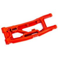 Tuning alkatrész a Traxxas Sledge RC modellautóhoz. Traxxas jobb hátsó kerékfelfüggesztő kar piros.